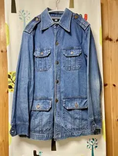 70s Wrangler デニムジャケット ブッシュジャケット ラングラー