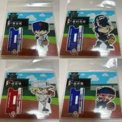 ダイヤのA 原画展 つながるアクリルスタンド 降谷暁 奥村光舟 由井薫 成宮鳴