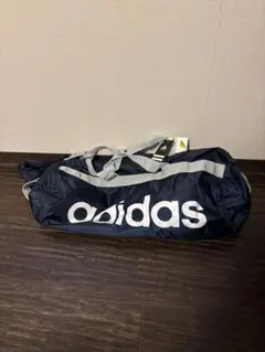 アディダス　ポケッタブルダッフルバッグ　ネイビー　新品未使用　消臭　抗菌効果