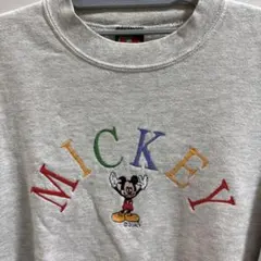 ビンテージ 90s USA ディズニー　ミッキーマウス　スウェット　Mサイズ