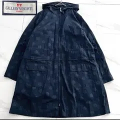 GALLERY VISCONTI ライナー付きスプリングコート フーディー　M