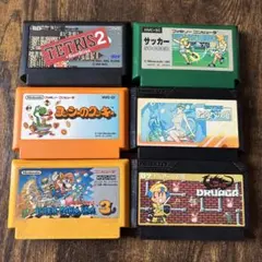 ファミコンソフト6本セット