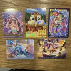 キラッとアートギャラリーカード　ディズニー