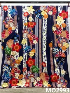 メーカー品振袖 紫野 刺繍 金駒 金彩 身丈159cm MO2718 - メルカリ
