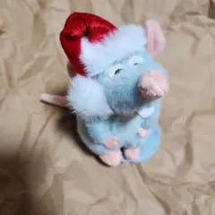 レミー　肩のせマスコット　パリディズニー限定　クリスマス限定　美品
