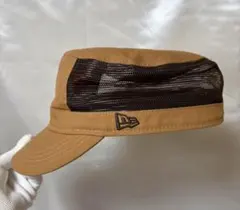 ニューエラ WM-01 メッシュ タン ワークキャップ　美品^_^‼️