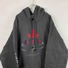 USA古着 NHL プロチーム パーカー グレー