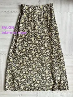 SALON adam et rope マキシ丈スカート総柄　アダムエロペのサムネイル