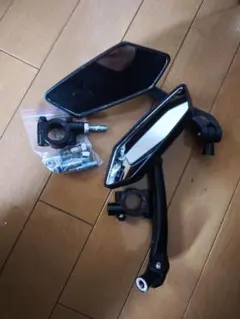 ⑦ ほぼ新品 デイトナ ホリゾンタルミラー 2個セット - メルカリ