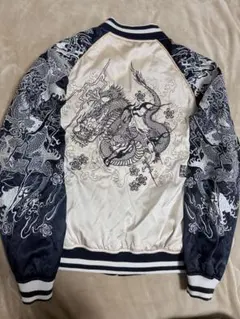 未使用近 japanese SCRIPT 龍 2面用 日本限定 スカジャン 美品 - メルカリ