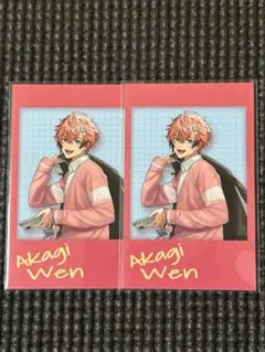 赤城ウェン にじさんじ オリエンス チェキ