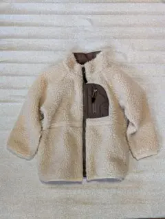 branshes フリースジャケット クリーム色　90cm