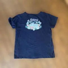 ROXY Tシャツ 半袖 ネイビー 花柄のサムネイル