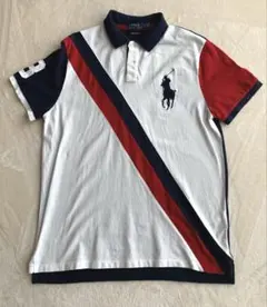 ポロラルフローレン ポロシャツ ボーダー ビッグポニー チーフキーフ 星条旗 POLO RALPH LAUREN ビッグポニー ボーダー ポロシャツ 星条旗｜Yahoo