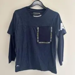 Zara Kids 長袖カットソー 7 (122 cm) ネイビー