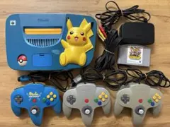 Nintendo 64 ピカチュウエディション 本体 カセットセット - メルカリ