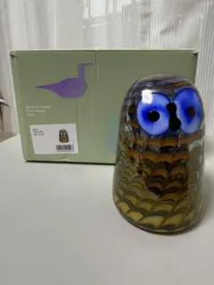 イッタラ 白フクロウ子Northern owl イエロー 廃盤品 イッタラiittala 白フクロウ子Northern owl イエロー 廃盤品