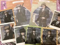 銀魂 曇天 和紙風カード ステッカーセット 真選組 沖田総悟 土方 伊東 近藤勲