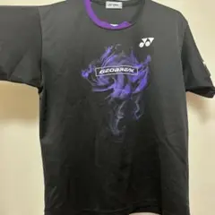 YONEX GEOBREAK Tシャツ Mサイズ ブラック/パープル