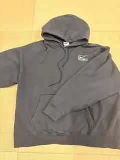 Nike x Stussy フード付きパーカー 黒