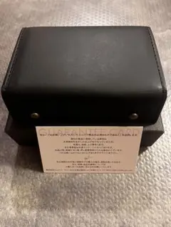 m+ エムピウ ミッレフォッリエ2 P25 BLACK 財布