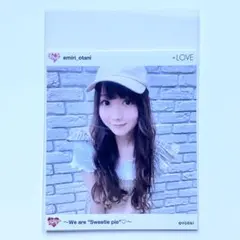 ＝LOVE イコラブ　スクエアフォトカード　第1弾　1枚　大谷映美里