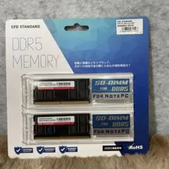 265301 CFD販売 ノートPC用メモリ DDR5-5600 32GB×2枚 - メルカリ
