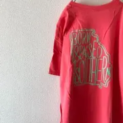 USA古着 オーバーサイズ Tシャツ ピンク