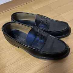 HARUTA ブラック ローファー　27.5cm 幅広　EEE