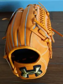 Under Armour 硬式野球グローブ QBB0247 オレンジ