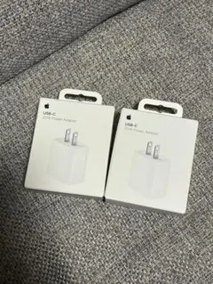 Apple USB-C 20W Power Adapter 2個セット