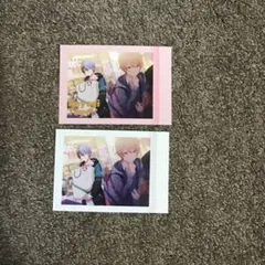 お値下げ　プロセカ ぱしゃこれ 青柳冬弥 箔押し 2枚セット ビビバス