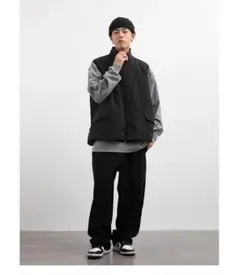 【秋分の日限定価格20時迄】VavuesStore アウトドアナイロンベスト S