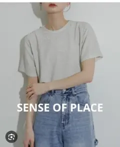 SENSE OF PLACE クールラメティーシャツ