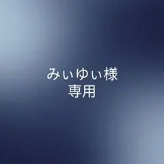 みぃゆぃ様専用