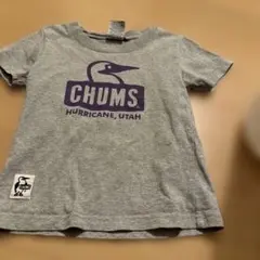 11.30までタイムセール　CHUMS グレー Tシャツ 110サイズ