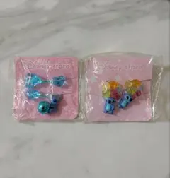 Disney Store スティッチ ヘアアクセサリー 2セット