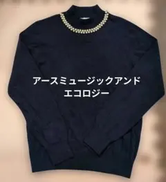 ニット ネイビー