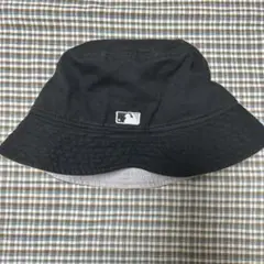New Era ブラック 黒　バケットハット