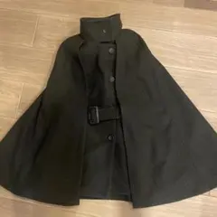 GRL ベルト付きハイネックケープコート 　M