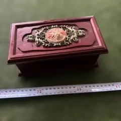 木製 SANKYO カメオ オルゴール ジュエリーボックス 宝石箱 - メルカリ