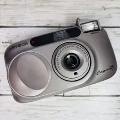 MINOLTA ミノルタ　コンパクトフィルムカメラ　Capios 25　グレー MINOLTA Capios 25 35mm Point & Shoot Film Camera From Japan