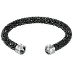 スワロフスキー SWAROVSKI クリスタルダスト カフ バングル