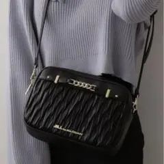【美品】JILL by JILL STUART パフィーポシェット　黒のサムネイル