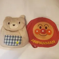 リュック　2点セット　ベビー　キッズ　kp DECO クマ　アンパンマン