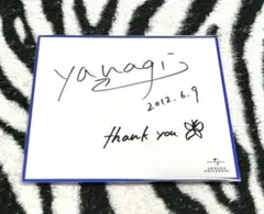 やなぎなぎ 直筆サイン色紙 日付入り 2012.6.9 2025年最新】やなぎなぎ サインの人気アイテム - メルカリ