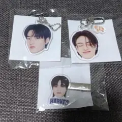 TREASURE 顔アクキー クリップ ハルト