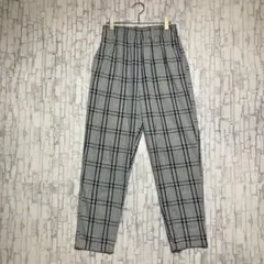 WEGO［ウィゴー］ワイドパンツ チェック柄　グレー✨Lサイズ　メンズ