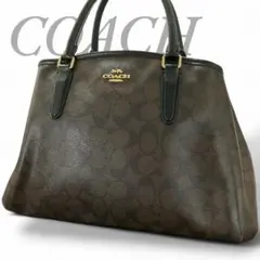 COACH コーチ ハンドバッグ シグネチャー 58310 PVC レザー
