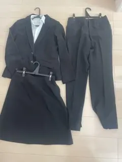 ブラックスーツ 15号 ジャケット・スカート・パンツセット
